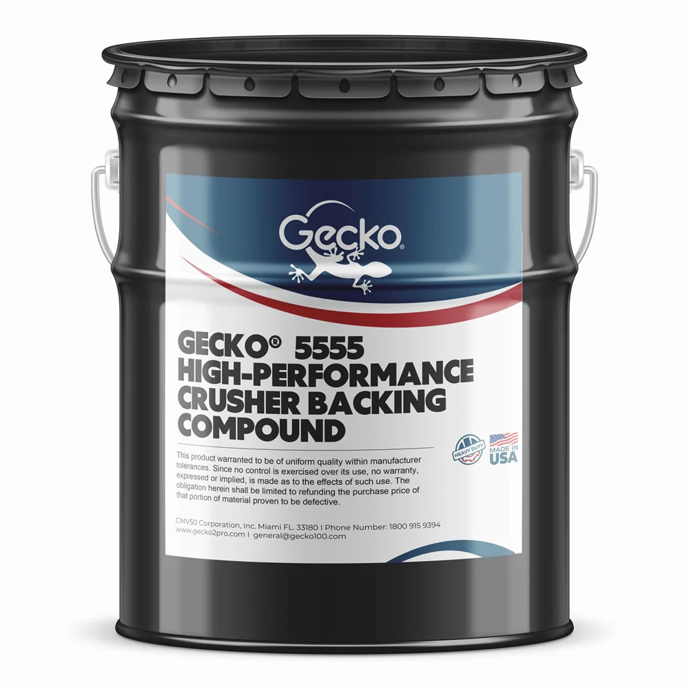 Gecko® 5555 High‑Performance Crusher Backing Compound