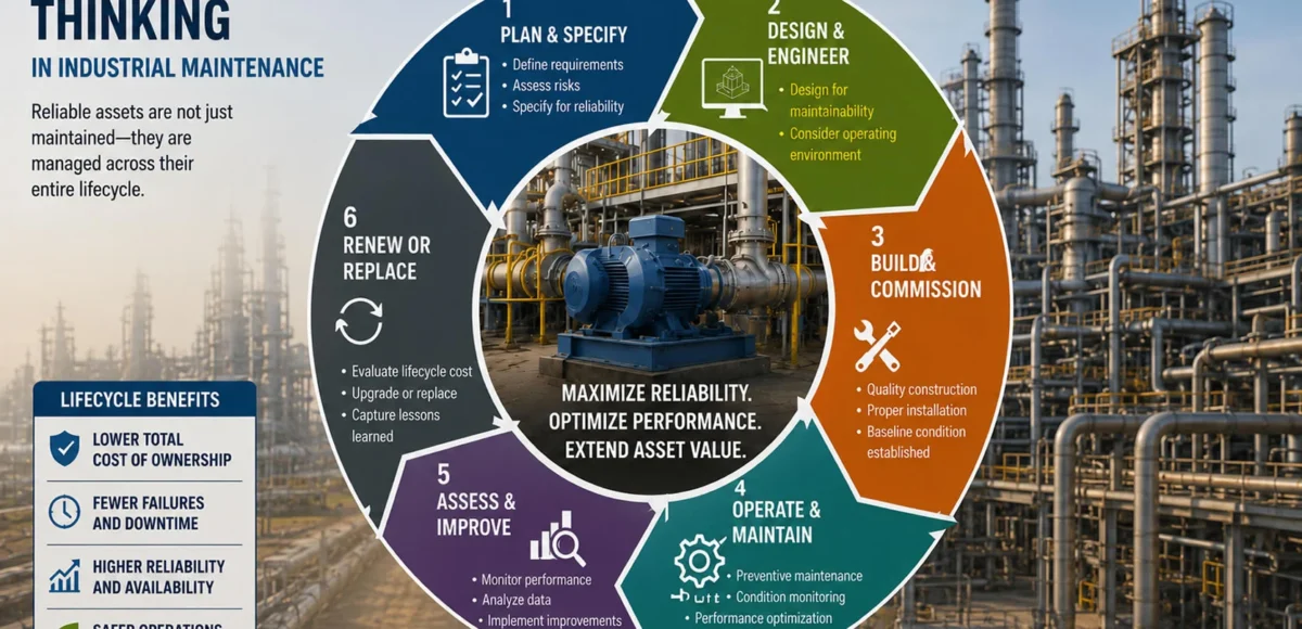 Asset Lifecycle Thinking: Smart Maintenance Decisions