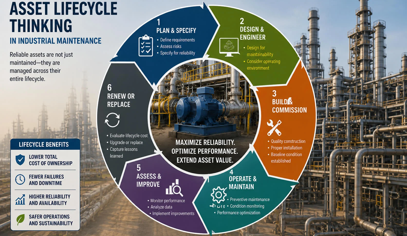 Asset Lifecycle Thinking: Smart Maintenance Decisions